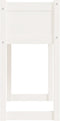 vidaXL - Plantenbak - 78x40x81 - cm - massief - grenenhout - wit