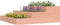 vidaXL - Plantenbak - 78x78x27 - cm - massief - douglashout