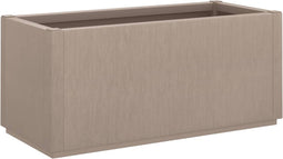 vidaXL - Plantenbak - 80x36x35 - cm - polypropeen - lichtbruin