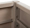vidaXL - Plantenbak - 80x36x35 - cm - polypropeen - lichtbruin