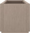 vidaXL - Plantenbak - 80x36x35 - cm - polypropeen - lichtbruin