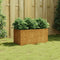 vidaXL - Plantenbak - 80x40x40 - cm - cortenstaal