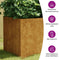 vidaXL - Plantenbak - 80x40x40 - cm - cortenstaal