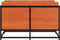 vidaXL - Plantenbak - 80x40x50 - cm - massief - grenenhout - wasbruin