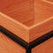 vidaXL - Plantenbak - 80x40x50 - cm - massief - grenenhout - wasbruin