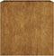 vidaXL - Plantenbak - 80x40x80 - cm - cortenstaal