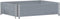 vidaXL - Plantenbak - 80x60 - cm - massief - grenenhout - grijs