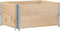 vidaXL - Plantenbak - 80x60 - cm - massief - grenenhout