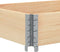 vidaXL - Plantenbak - 80x60 - cm - massief - grenenhout