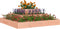 vidaXL - Plantenbak - 80x80x27 - cm - massief - douglashout