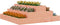 vidaXL - Plantenbak - 80x80x27 - cm - massief - douglashout