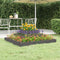 vidaXL - Plantenbak - 80x80x27 - cm - massief - grenenhout - grijs