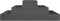 vidaXL - Plantenbak - 80x80x27 - cm - massief - grenenhout - grijs