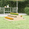 vidaXL - Plantenbak - 80x80x27 - cm - massief - grenenhout