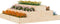 vidaXL - Plantenbak - 80x80x27 - cm - massief - grenenhout