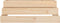 vidaXL - Plantenbak - 80x80x27 - cm - massief - grenenhout