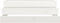 vidaXL - Plantenbak - 80x80x27 - cm - massief - grenenhout - wit