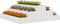 vidaXL - Plantenbak - 80x80x27 - cm - massief - grenenhout - wit