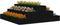 vidaXL - Plantenbak - 80x80x27 - cm - massief - grenenhout - zwart