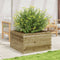 vidaXL - Plantenbak - 80x80x45,5 - cm - geïmpregneerd - grenenhout