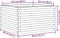 vidaXL - Plantenbak - 80x80x45,5 - cm - massief - douglashout