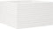 vidaXL - Plantenbak - 80x80x45,5 - cm - massief - grenenhout - wit