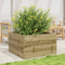 vidaXL - Plantenbak - 80x80x46 - cm - geïmpregneerd - grenenhout