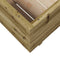 vidaXL - Plantenbak - 80x80x49,5 - cm - geïmpregneerd - grenenhout