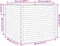 vidaXL - Plantenbak - 80x80x68,5 - cm - geïmpregneerd - grenenhout