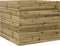 vidaXL - Plantenbak - 80x80x68,5 - cm - geïmpregneerd - grenenhout