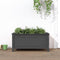 vidaXL - Plantenbak - 82,5x40x39 - cm - massief - grenenhout - grijs