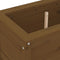 vidaXL - Plantenbak - 82,5x40x39 - cm - massief - grenenhout - honingbruin