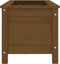 vidaXL - Plantenbak - 82,5x40x39 - cm - massief - grenenhout - honingbruin