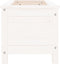 vidaXL - Plantenbak - 82,5x40x39 - cm - massief - grenenhout - wit