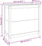 vidaXL - Plantenbak - 82,5x40x78 - cm - massief - grenenhout - grijs