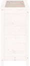 vidaXL - Plantenbak - 82,5x40x78 - cm - massief - grenenhout - wit