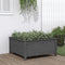 vidaXL - Plantenbak - 82,5x82,5x39 - cm - massief - grenenhout - grijs