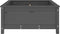 vidaXL - Plantenbak - 82,5x82,5x39 - cm - massief - grenenhout - grijs