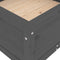 vidaXL - Plantenbak - 82,5x82,5x39 - cm - massief - grenenhout - grijs