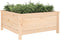vidaXL - Plantenbak - 82,5x82,5x39 - cm - massief - grenenhout