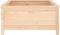 vidaXL - Plantenbak - 82,5x82,5x39 - cm - massief - grenenhout