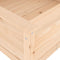 vidaXL - Plantenbak - 82,5x82,5x39 - cm - massief - grenenhout