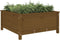 vidaXL - Plantenbak - 82,5x82,5x39 - cm - massief - grenenhout - honingbruin