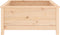 vidaXL - Plantenbak - 82,5x82,5x39 - cm - massief - grenenhout