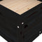 vidaXL - Plantenbak - 82,5x82,5x39 - cm - massief - grenenhout - zwart