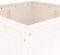 vidaXL - Plantenbak - 82,5x82,5x78 - cm - massief - grenenhout - wit