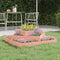 vidaXL - Plantenbak - 83x83x27 - cm - massief - douglashout