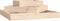 vidaXL - Plantenbak - 83x83x27 - cm - massief - grenenhout