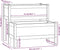 vidaXL - Plantenbak - 84,5x84x75 - cm - massief - grenenhout - grijs