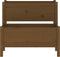 vidaXL - Plantenbak - 84,5x84x75 - cm - massief - grenenhout - honingbruin
